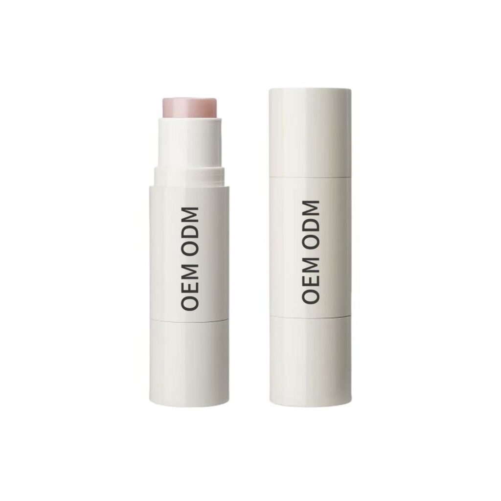 private label white tube lip balm