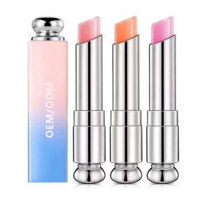 Private label color-changing lip balm
