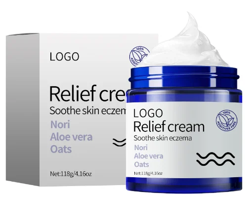 Private label soothing skin care balm packaging