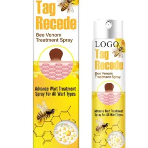 Private label bee venom skin care spray packaging