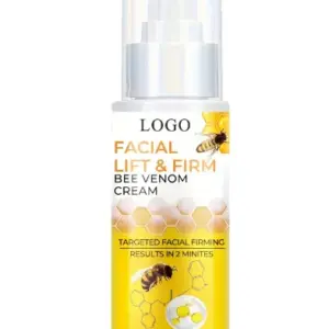 Private label bee venom firming face cream packaging
