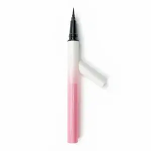 Private label liquid eyeliner pen with pink gradient electroplated barrel