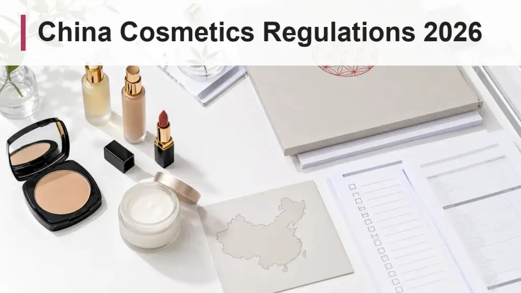 China cosmetics regulations 2026 compliance guide