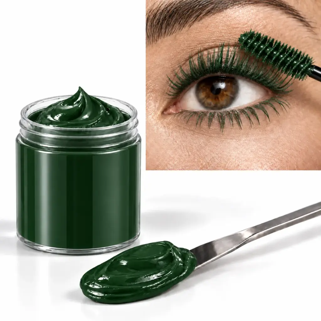 Forest Green Mascara Bulk Formula Supplier