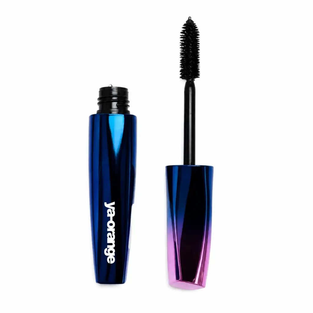 Private label gradient electroplated mascara with dense fiber brush