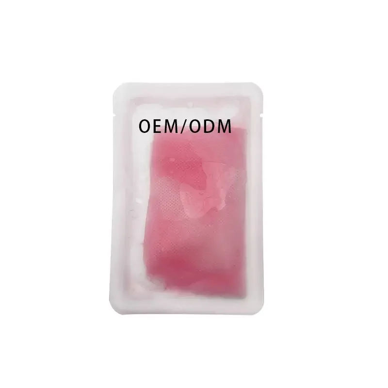 Private label moisturizing sheet mask manufacturer OEM pouch
