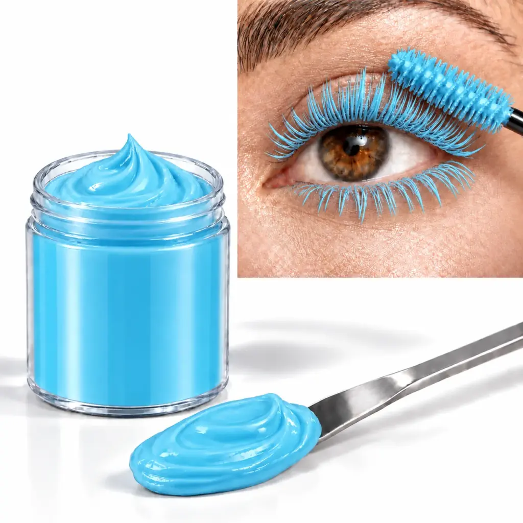 Sky Blue Mascara Bulk Formula Supplier